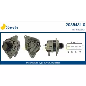 Alternateur SANDO 2035431.0