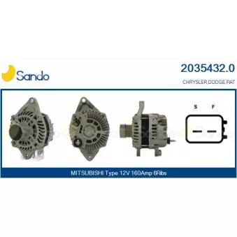 Alternateur SANDO 2035432.0