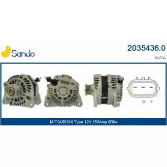 Alternateur SANDO 2035436.0