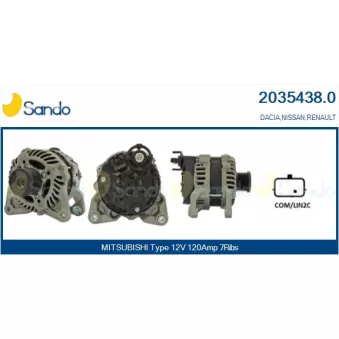 Alternateur SANDO 2035438.0