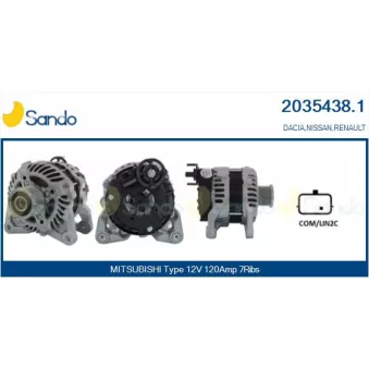 Alternateur SANDO 2035438.1
