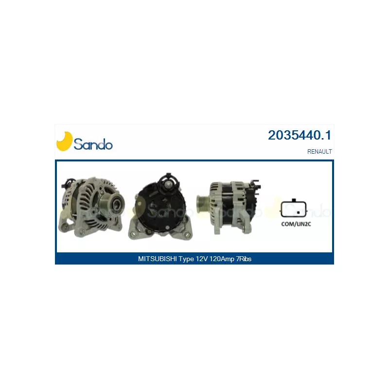 Alternateur SANDO 2035440.1