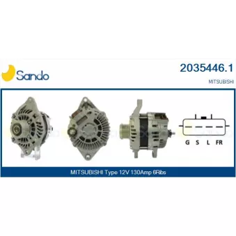 Alternateur SANDO 2035446.1