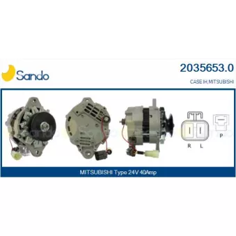 Alternateur SANDO 2035653.0