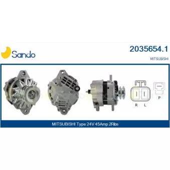 Alternateur SANDO 2035654.1
