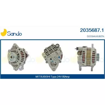 Alternateur SANDO 2035687.1