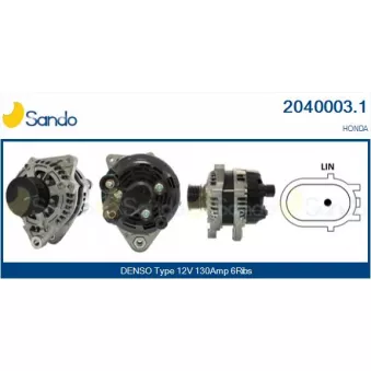 Alternateur SANDO 2040003.1