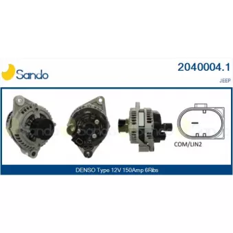 Alternateur SANDO 2040004.1