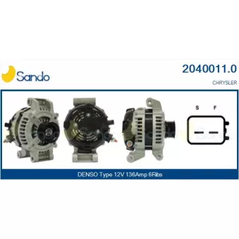 Alternateur SANDO 2040011.0