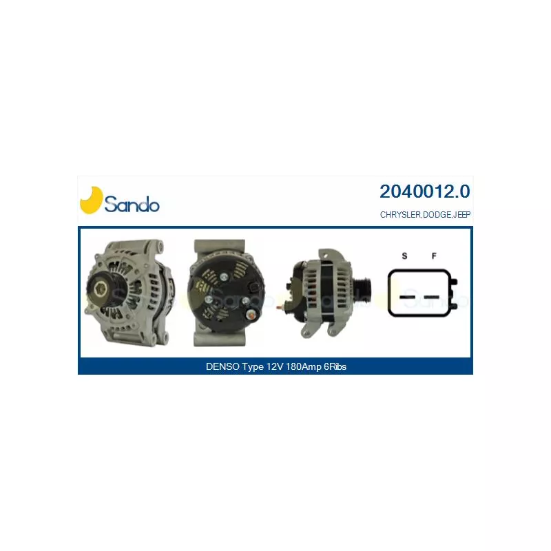 Alternateur SANDO 2040012.0