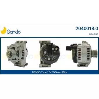 Alternateur SANDO 2040018.0