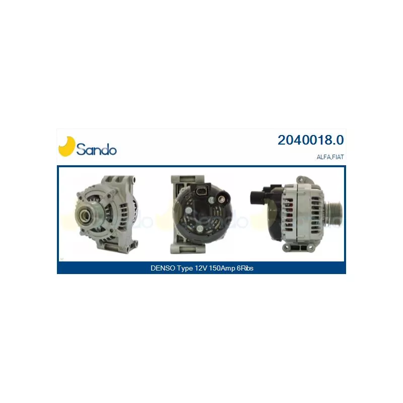 Alternateur SANDO 2040018.0