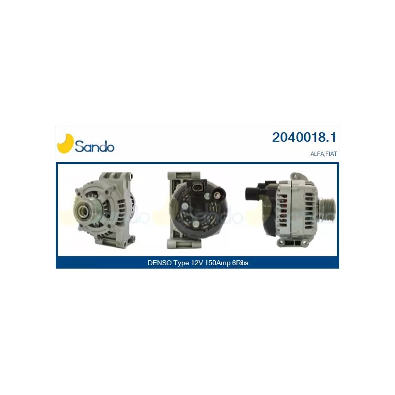 Alternateur SANDO 2040018.1