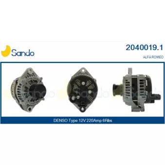 Alternateur SANDO 2040019.1