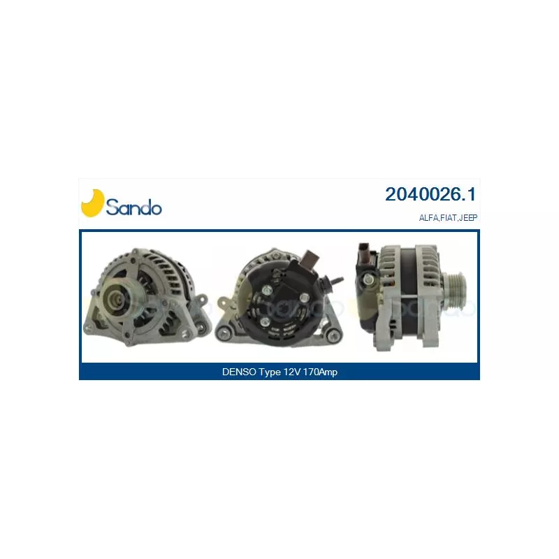 Alternateur SANDO 2040026.1