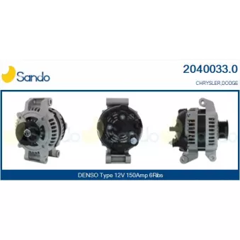Alternateur SANDO 2040033.0