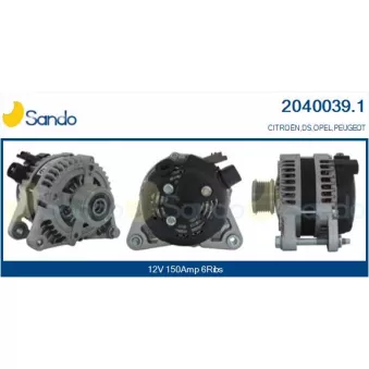 Alternateur SANDO 2040039.1