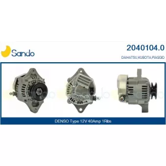 Alternateur SANDO 2040104.0