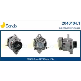 Alternateur SANDO 2040104.1