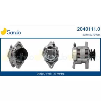 Alternateur SANDO 2040111.0