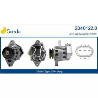 Alternateur SANDO 2040122.0