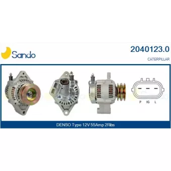 Alternateur SANDO 2040123.0