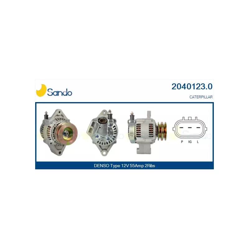 Alternateur SANDO 2040123.0