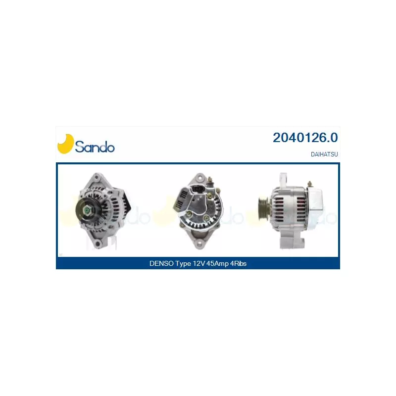 Alternateur SANDO 2040126.0