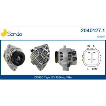 Alternateur SANDO 2040127.1