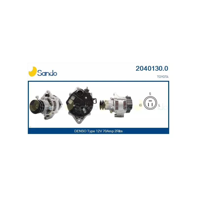 Alternateur SANDO 2040130.0