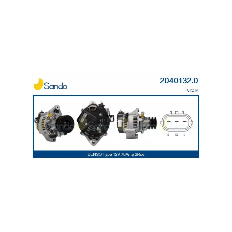 Alternateur SANDO 2040132.0