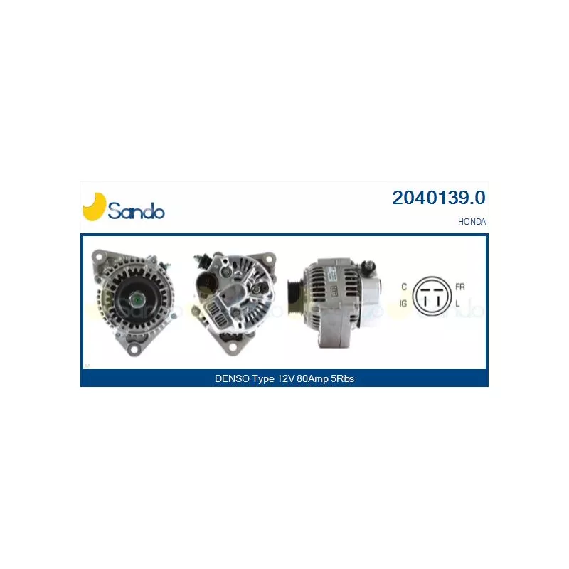Alternateur SANDO 2040139.0
