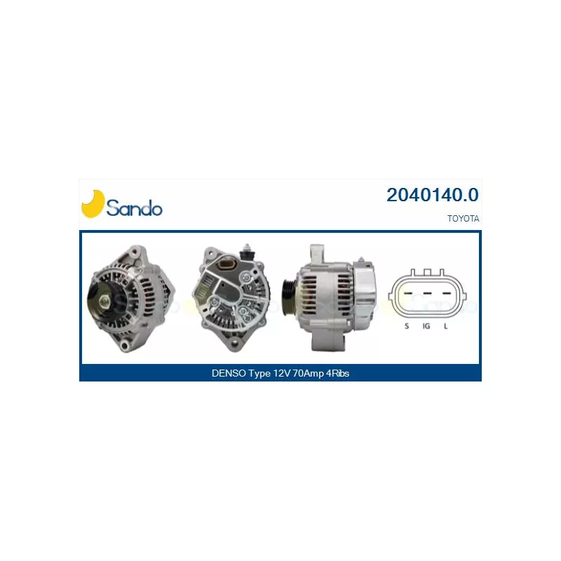 Alternateur SANDO 2040140.0