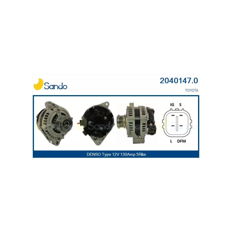 Alternateur SANDO 2040147.0