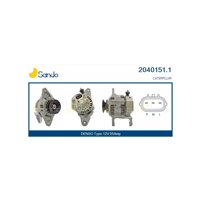 Alternateur SANDO 2040151.1