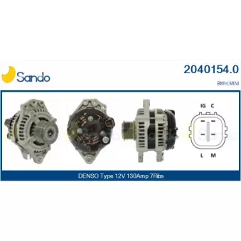 Alternateur SANDO 2040154.0
