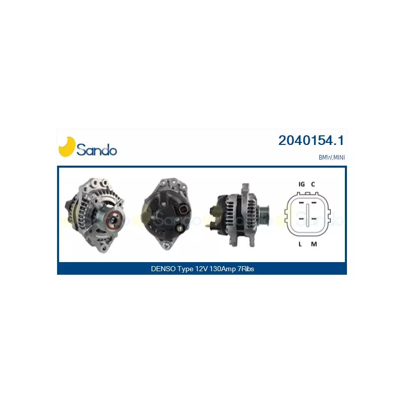 Alternateur SANDO 2040154.1