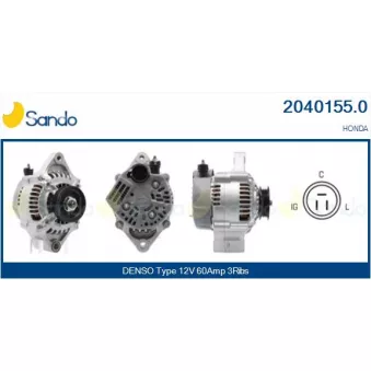 Alternateur SANDO 2040155.0