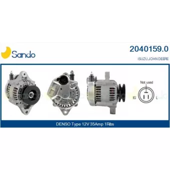 Alternateur SANDO 2040159.0