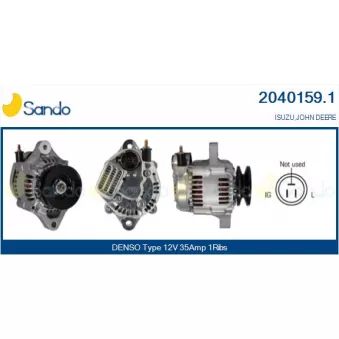 Alternateur SANDO 2040159.1