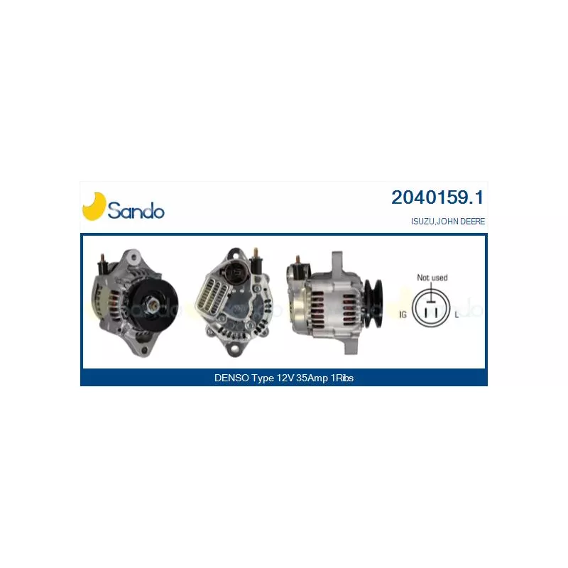 Alternateur SANDO 2040159.1