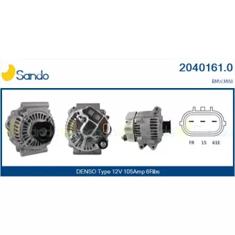Alternateur SANDO 2040161.0