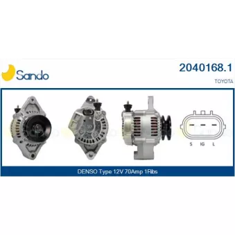 Alternateur SANDO 2040168.1