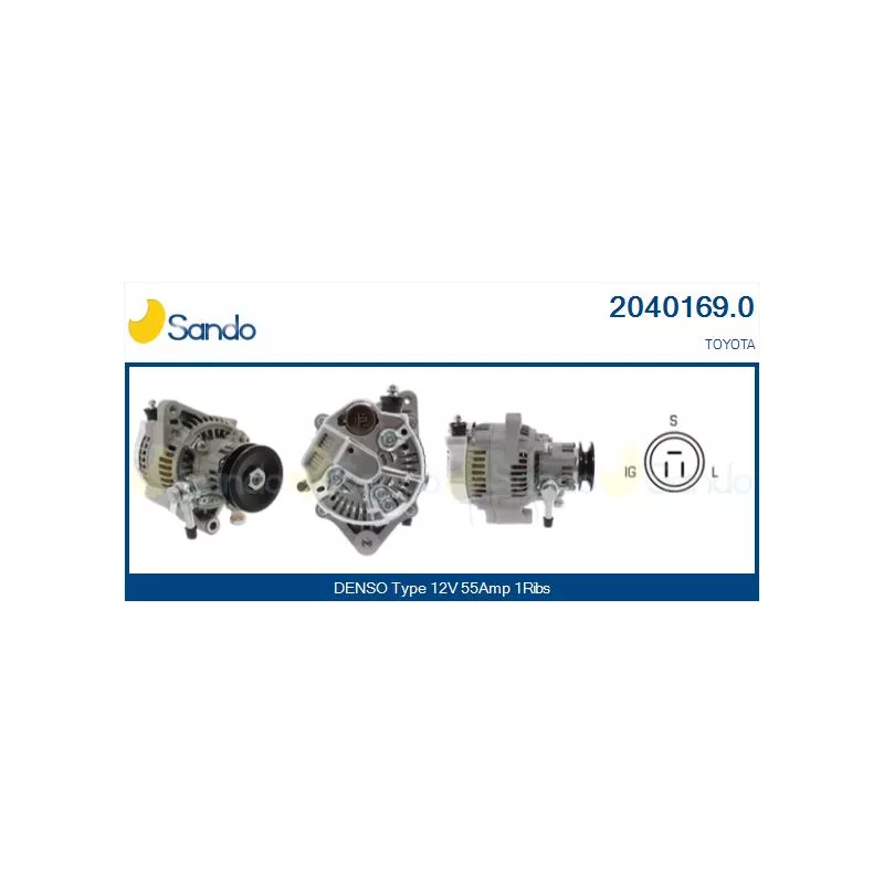 Alternateur SANDO 2040169.0