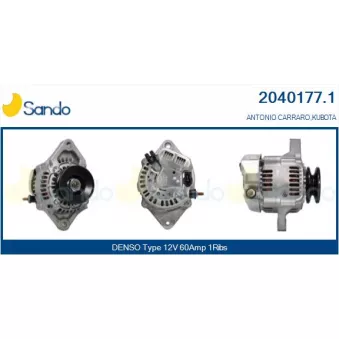 Alternateur SANDO 2040177.1