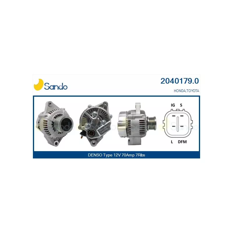 Alternateur SANDO 2040179.0