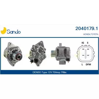 Alternateur SANDO 2040179.1