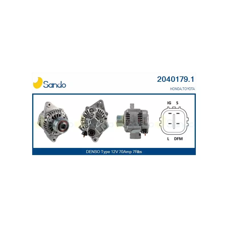 Alternateur SANDO 2040179.1