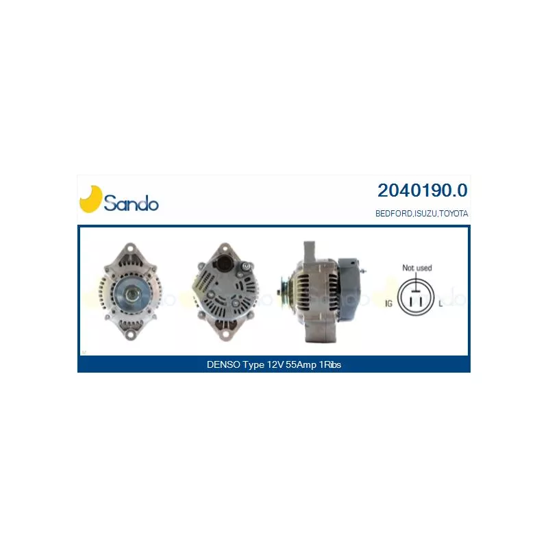 Alternateur SANDO 2040190.0