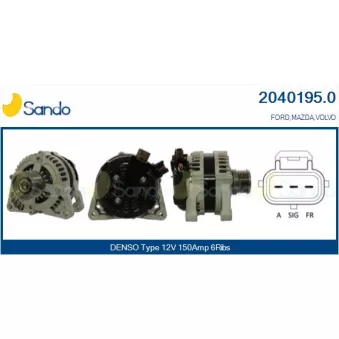 Alternateur SANDO 2040195.0